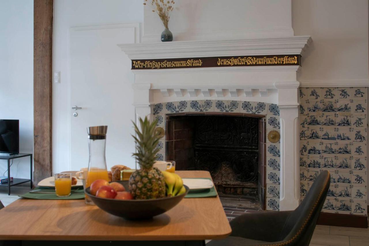 באד צווישנהם Weberhof Ferienapartments In Rostrup Am Westufer Des Zwischenahner Meers מראה חיצוני תמונה